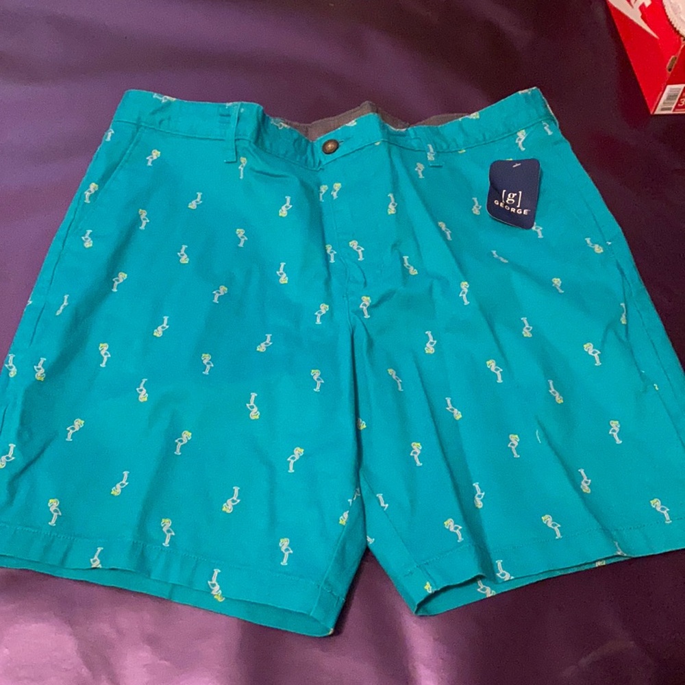 Men Stretch Front Short